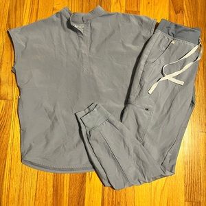 Figs limited edition Vapor blue Space Dye